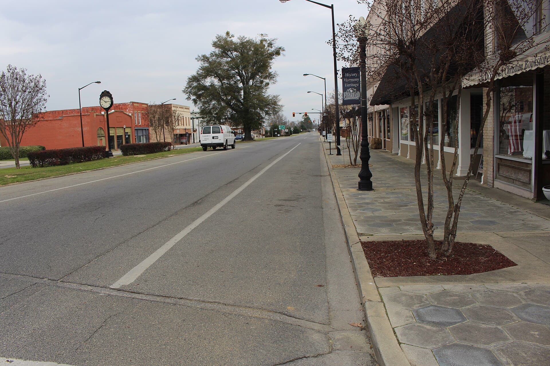 Downtown Fitzgerald, Georgia — Central Avenue