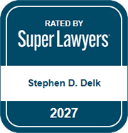 Rated by Super Lawyers — Stephen D. Delk — 2027